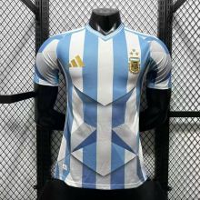 Argentina X Water Chestnut Special Edition Player White Blue 1:1 Quality Soccer Jersey 26-27（2026）