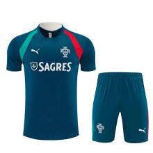 Portugal  Training  Fans Sets Green (Kids And Man 16-2XL) 1:1 Quality Soccer Jersey 26-27 (2026)