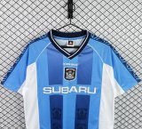 Retro Coventry City Home  Fans   1:1 Quality Soccer Jersey 1998-1999