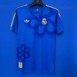 Real Madrid  Chinese knot Training Special Edition Blue Fans   1:1 Quality Soccer Jersey   25-26