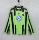 Retro Wolfsburg  Away Long Sleeve  Fans 1:1 Quality Soccer Jersey  1999-2000