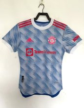 Retro Manchester United  away  Fans 1:1 Quality Soccer Jersey  2021-2022