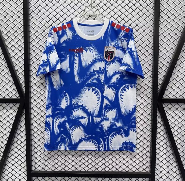 Cape Verde Third Away  Fans White 1:1 Quality Soccer Jersey 26-27 (2026)