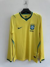 Brazil Home Long Sleeve Fans 1:1 Quality Soccer Jersey  26-27 (2026)