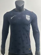 Usa Away Long SleevePlayer 1:1 Quality Soccer Jersey 26-27 (2026)