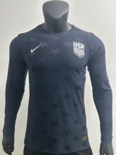 Usa Away Long SleevePlayer 1:1 Quality Soccer Jersey 26-27 (2026)