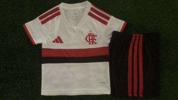 Flamengo Away Kids  Fans 1:1 Quality Soccer Jersey 26-27