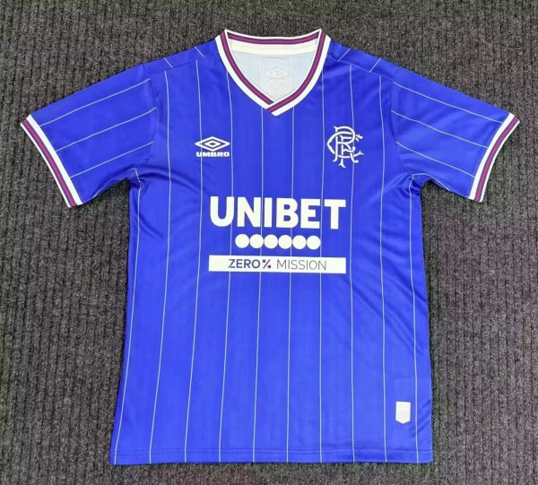 Rangers Away Fans  1:1 Quality Soccer Jersey  26-27