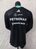 F1 Mercedes-Benz Black Long Sleeve Short Sleeve Racing Suit 2026