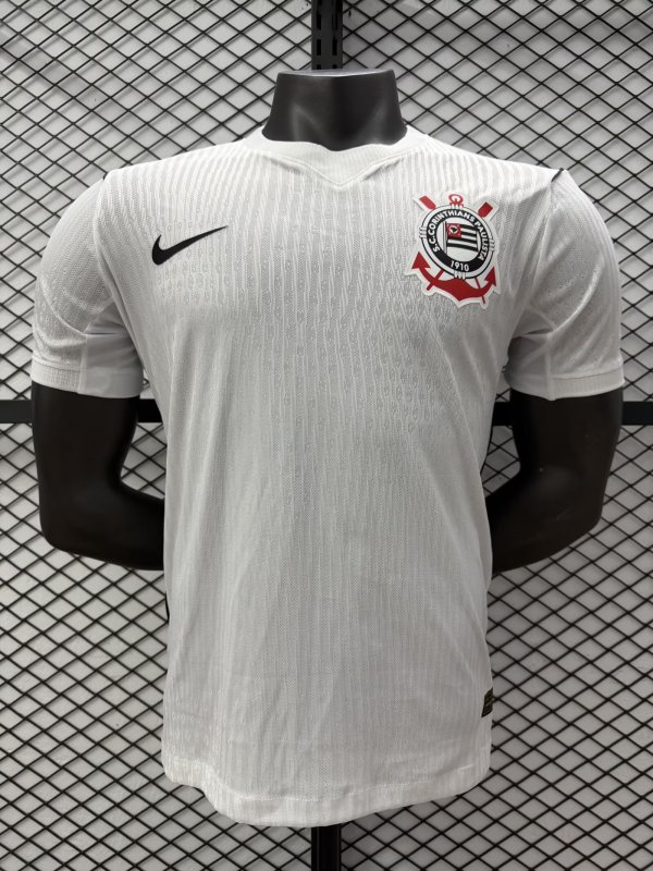 Corinthians Home Player 1:1 Quality Soccer Jersey  26-27