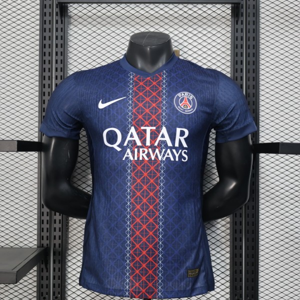 PSG Paris Home Player 1:1 Quality Soccer Jersey   25-26