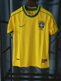 Retro Brazil home  1:1 Quality Soccer Jersey  1998 (S-4XL)
