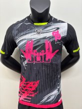 singer Fan White Grey Player 1:1 Quality Soccer Jersey   26-27