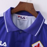 Retro Florence long Home 1:1 Quality Soccer Jersey    1998-1999