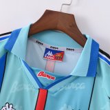 Retro Barcelona  Away Long Sleeve   1:1 Quality Soccer Jersey   1995-1997
