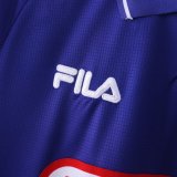Retro Florence long Home 1:1 Quality Soccer Jersey    1998-1999