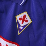 Retro Florence long Home 1:1 Quality Soccer Jersey    1998-1999