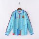 Retro Barcelona  Away Long Sleeve   1:1 Quality Soccer Jersey   1995-1997