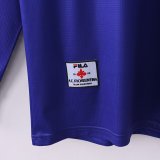 Retro Florence long Home 1:1 Quality Soccer Jersey    1998-1999