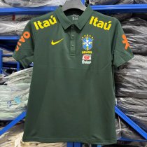Brazil Polo  Fans Green 1:1 Quality Soccer Jersey 26-27 (2026)