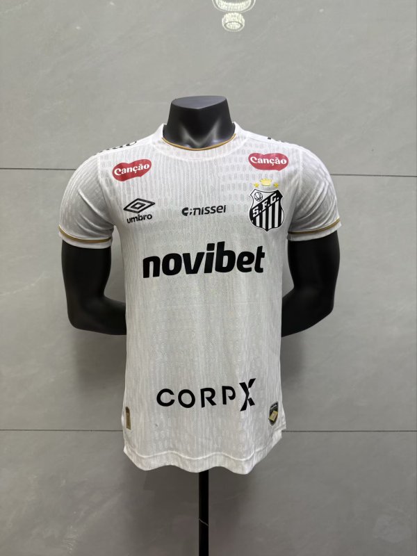 Santos Home Player 1:1 Quality Soccer Jersey  26-27