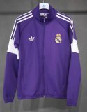 Real Madrid  Jacket  Purple Kits  1:1 Quality Jacket  Jersey 26-27