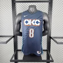 Oklahoma City Thunder  Grey #8 WILLIAMS 1:1 Quality NBA  Season Jerseys 2026