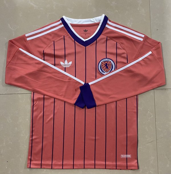 Scotland  Away Long Fans 1:1 Quality Soccer Jersey  26-27（2026）