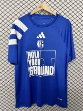 FC Schalke 04 Declaration Special Edition Fans  1:1 Quality Soccer Jersey  26-27