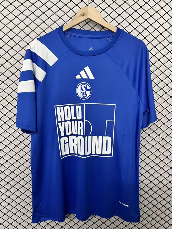 FC Schalke 04 Declaration Special Edition Fans  1:1 Quality Soccer Jersey  26-27
