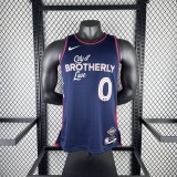 Philadelphia 76ers City Edition Retro Blue #0 MACEY 1:1 Quality NBA  Season Jerseys  2024