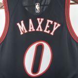 Philadelphia 76ers Retro Black #0 MAXEY 1:1 Quality NBA  Season Jerseys 2026