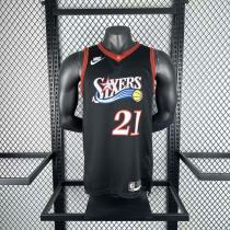 Philadelphia 76ers Retro Black #21  EMBIID 1:1 Quality NBA  Season Jerseys 2026