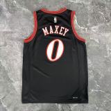 Philadelphia 76ers Retro Black #0 MAXEY 1:1 Quality NBA  Season Jerseys 2026