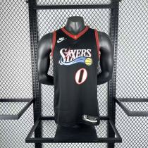 Philadelphia 76ers Retro Black #0 MAXEY 1:1 Quality NBA  Season Jerseys 2026