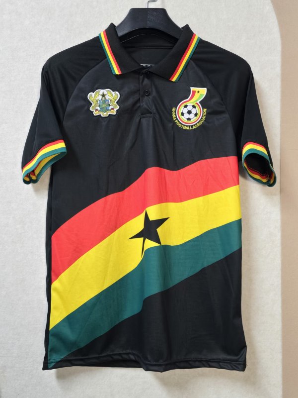 Ghana POLO Special Edition Black Fans  1:1 Quality Soccer Jersey  26-27 (2026)