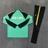 Brazil Training Tracksuit Green (Kids And Man 10-2XL)  1:1  26-27 (2026)