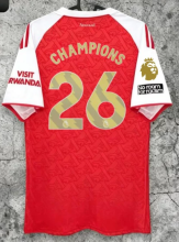 Arsenal  Home #26  Fans  1:1 Quality Soccer Jersey    25-26