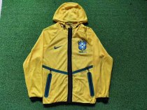 Brazil Windbreaker Yellow 1:1 Quality Soccer Jersey  26-27 （2026）