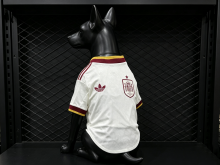 spain Away Dog pet  Fans 1:1 Quality Soccer Jersey 26-27（2026）