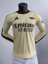 Arsenal Third  Away Long Sleeve  Player 1:1 Quality Soccer Jersey   26-27