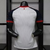 Manchester United  White Blue Special Edition Player 1:1 Quality Soccer Jersey 26-27