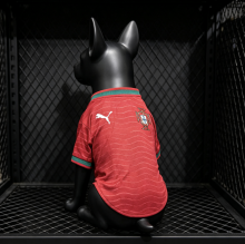 Portugal  Home Dog pet  Fans 1:1 Quality Soccer Jersey 26-27（2026）