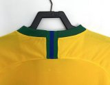 Retro Brazil  Home 1:1 Quality Soccer Jersey 2018