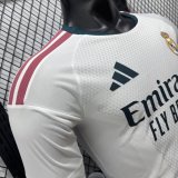 Real Madrid  Home Long Sleeve Player 1:1 Quality Soccer Jersey  26-27
