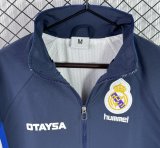 Retro Real Madrid  Windbreaker  1:1 Quality Windbreaker Jersey 1991-1992