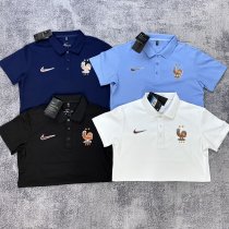 Argentina POLO  T-shirt Black  Grey  White Blue  1:1 Quality Soccer Jersey