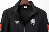 Manchester United Windbreaker  Black 1:1 Quality  Windbreaker  24-25