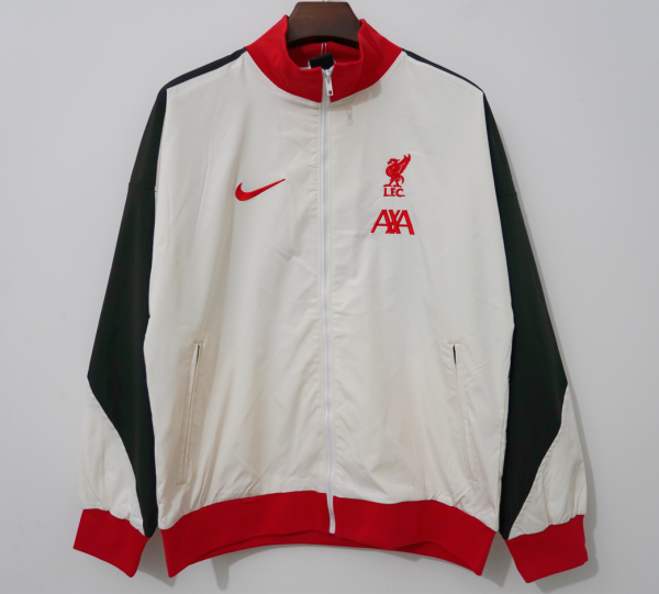Liverpool  Windbreaker  Red  1:1 Quality  Windbreaker  24-25