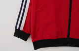 Manchester United Windbreaker  Red  1:1 Quality  Windbreaker  24-25